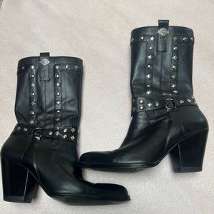 Harley Davidson leather boots